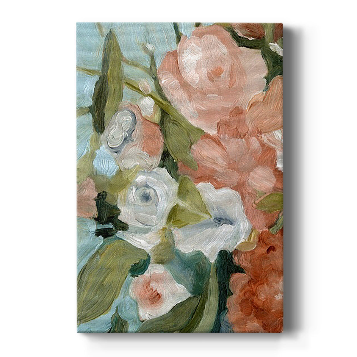 Bouquet Scatter II Premium Gallery Wrapped Canvas - Ready to Hang