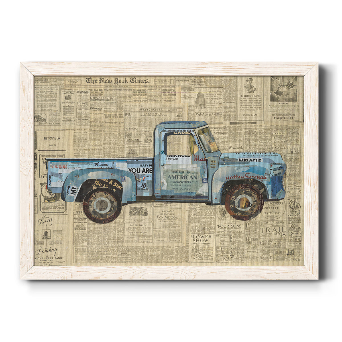 George? ?3 Ford-Premium Framed Canvas - Ready to Hang