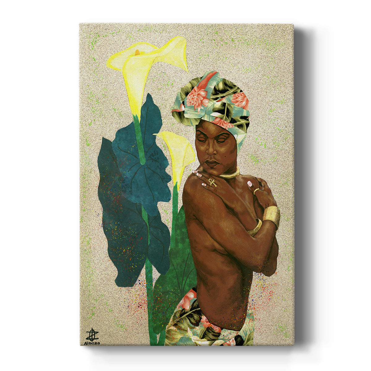 Woman Strong II Premium Gallery Wrapped Canvas - Ready to Hang