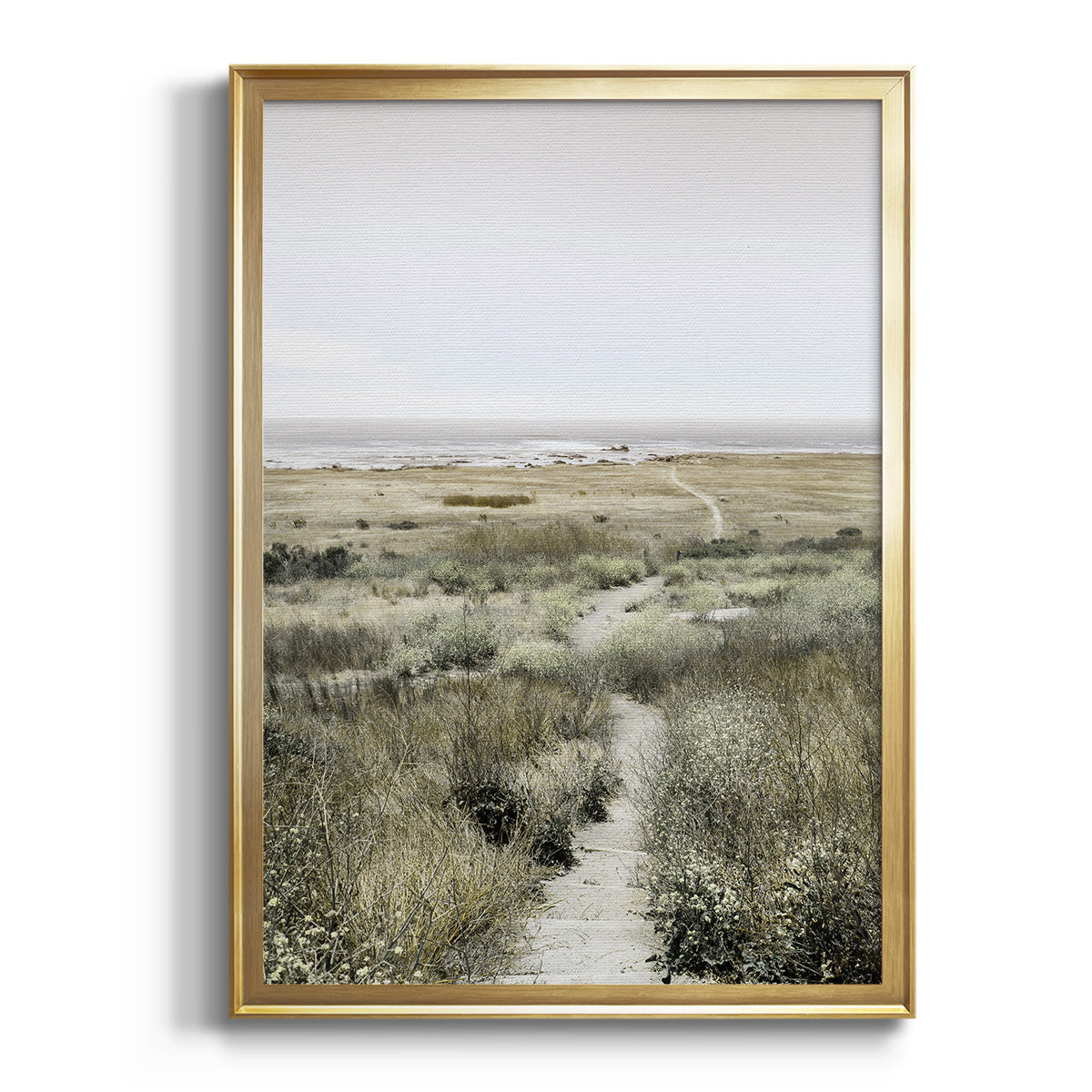 Footpath to Paradise Premium Framed Print - Ready to Hang