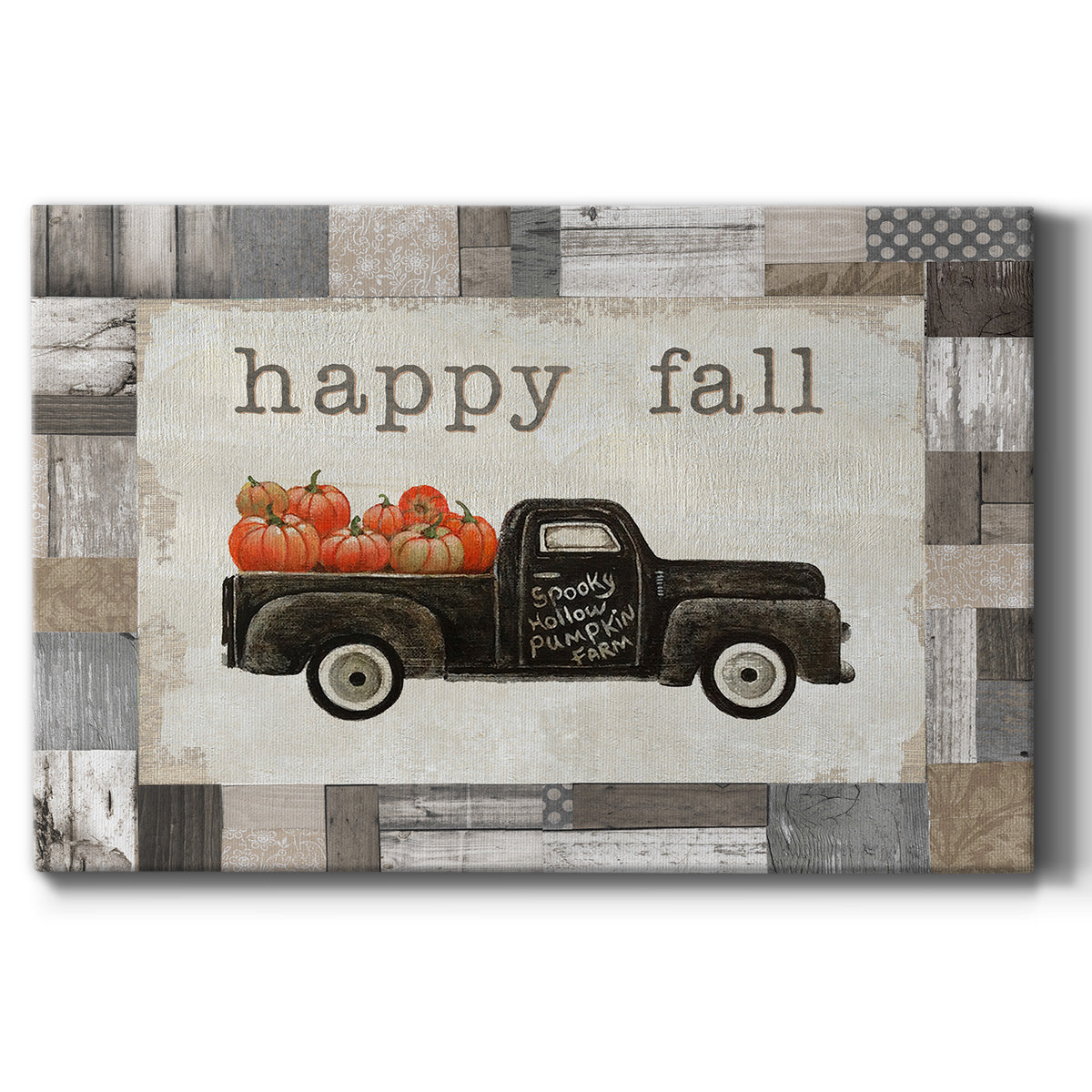 Spooky Hollow Farm - Canvas Art Print