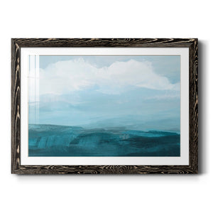 Azure Rising II-Premium Framed Print - Ready to Hang