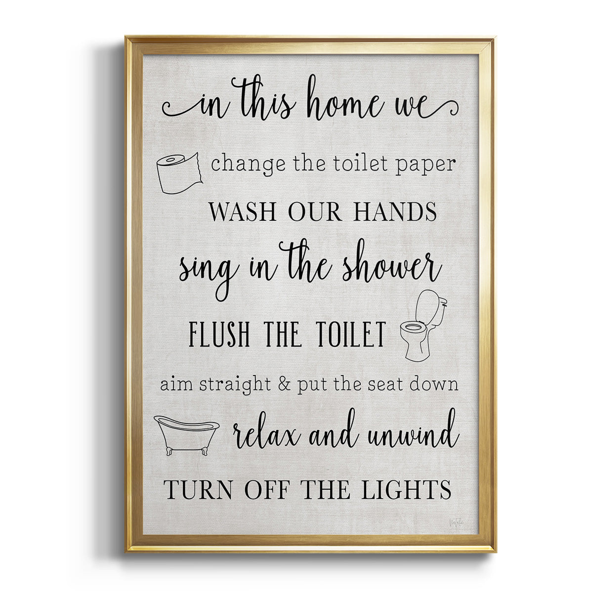 Soft Half Shell I - Modern Framed Canvas Print