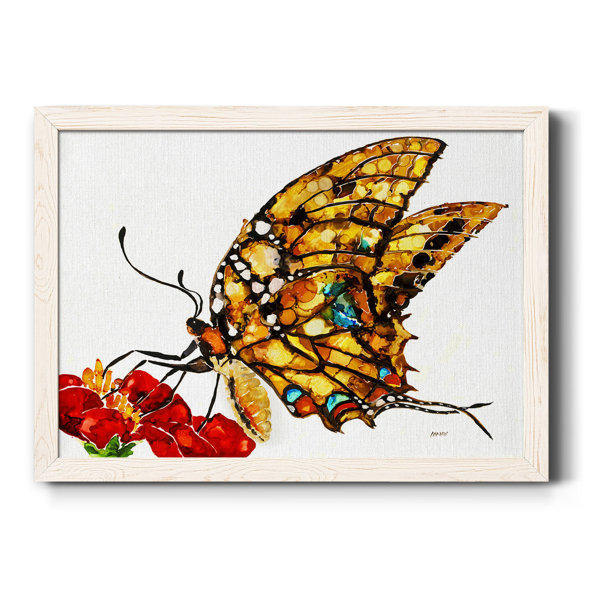 Wings II-Premium Framed Canvas - Ready to Hang