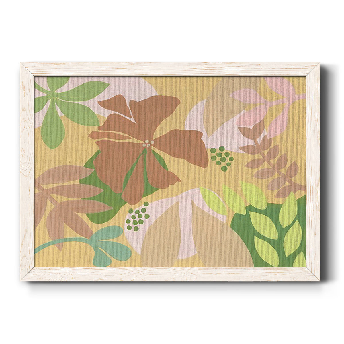 Neutral Blooms IV-Premium Framed Canvas - Ready to Hang