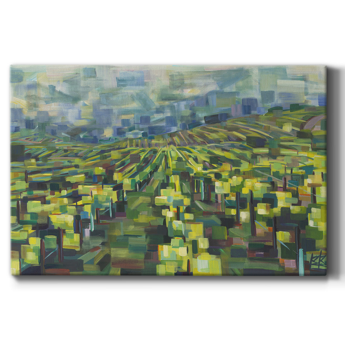 Yellow Grapevines Forever - Canvas Art Print