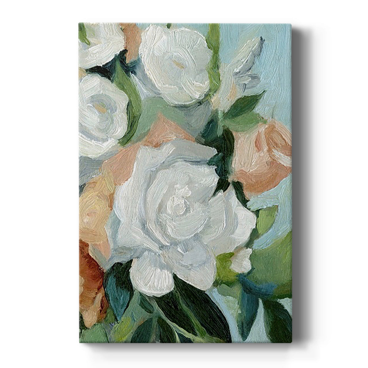 Bouquet Scatter I Premium Gallery Wrapped Canvas - Ready to Hang