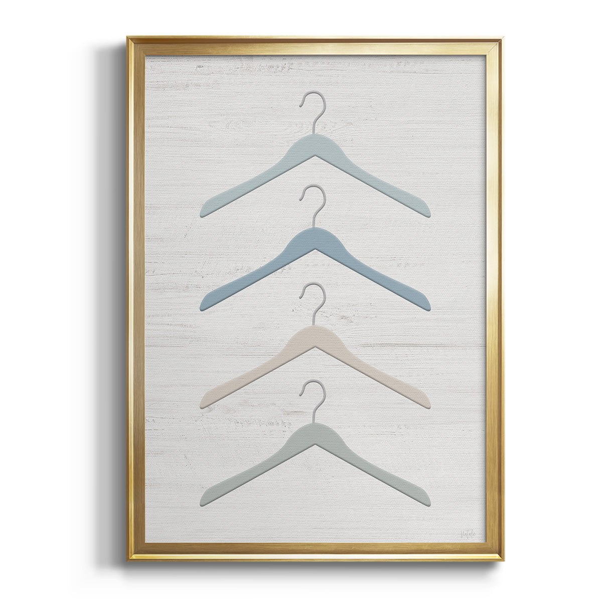 Laundry Hangers Premium Framed Print - Ready to Hang
