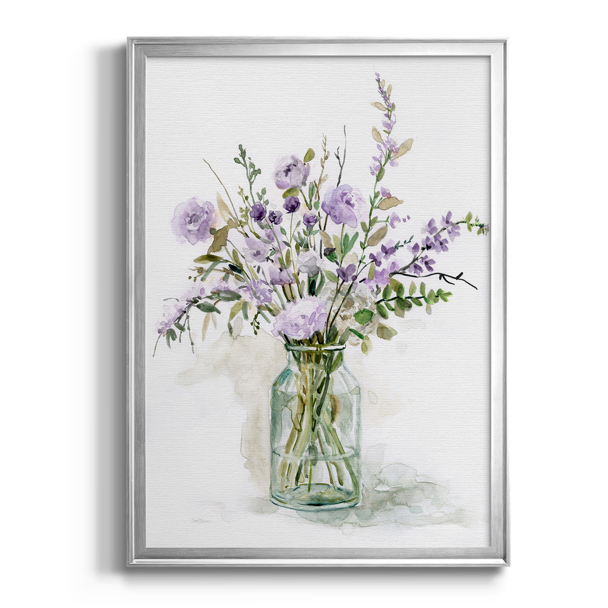 Purple Passion I Premium Framed Print - Ready to Hang