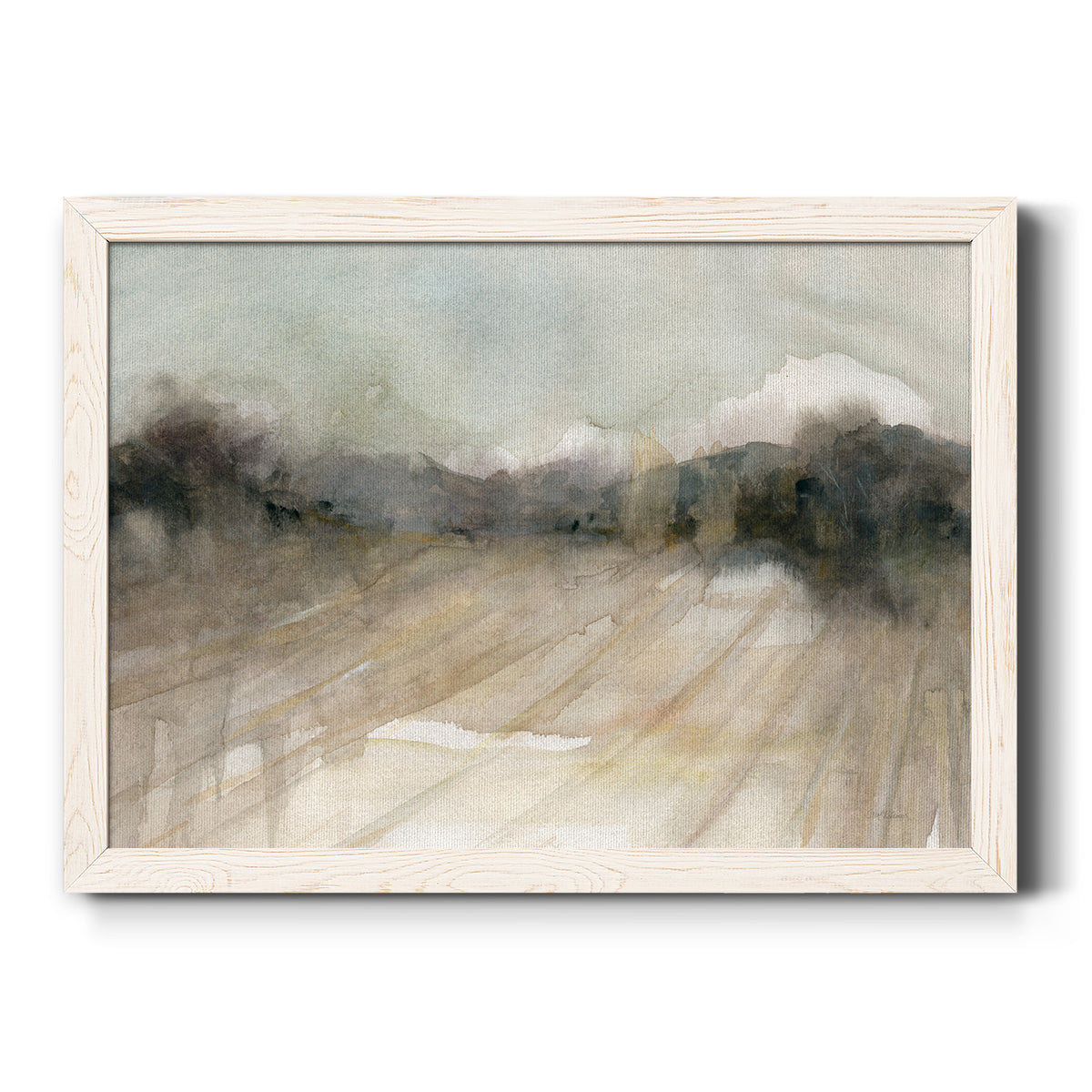 Abstract Field-Premium Framed Canvas - Ready to Hang