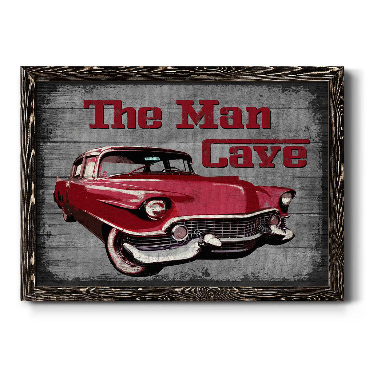The Man Cave-Premium Framed Canvas - Ready to Hang