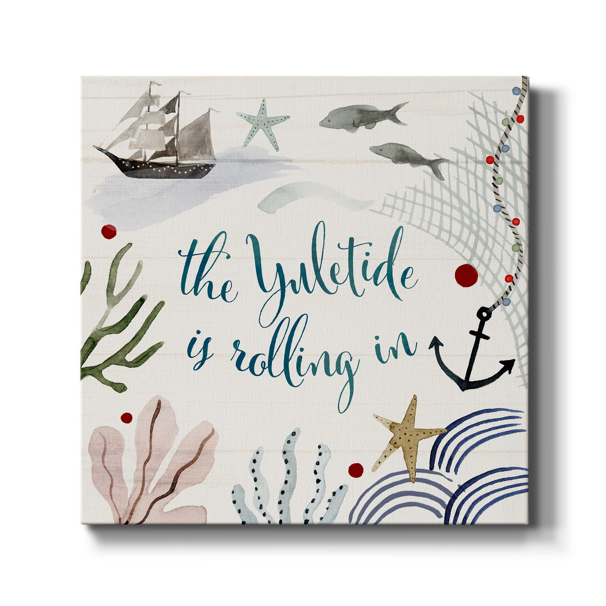 Sun-kissed Christmas V - Canvas Art Print