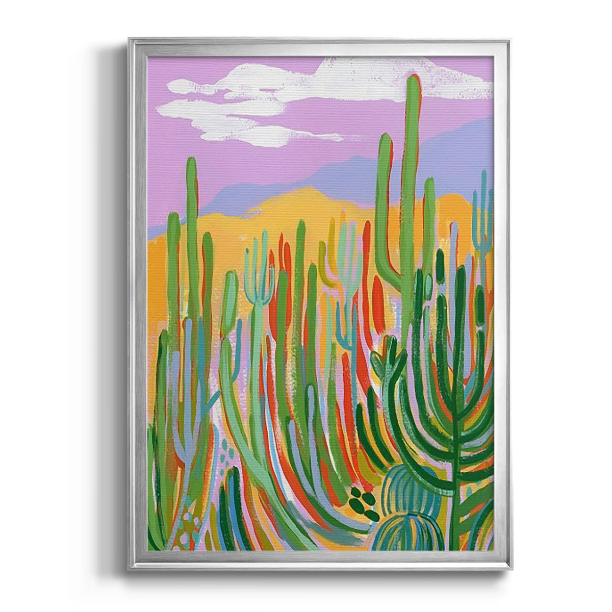 Lavender Desert II Premium Framed Print - Ready to Hang