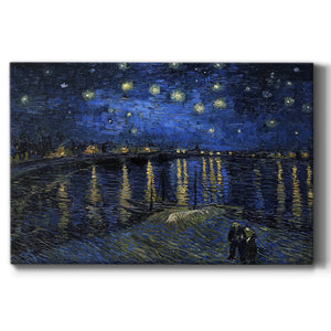 Starry Night Over Rhone - Canvas Art Print