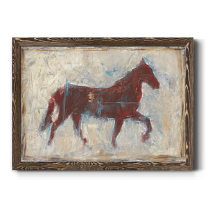 Iron Equine II-Premium Framed Canvas - Ready to Hang