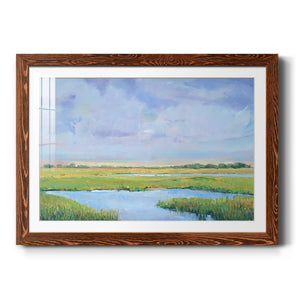 Summer Marsh I-Premium Framed Print - Ready to Hang