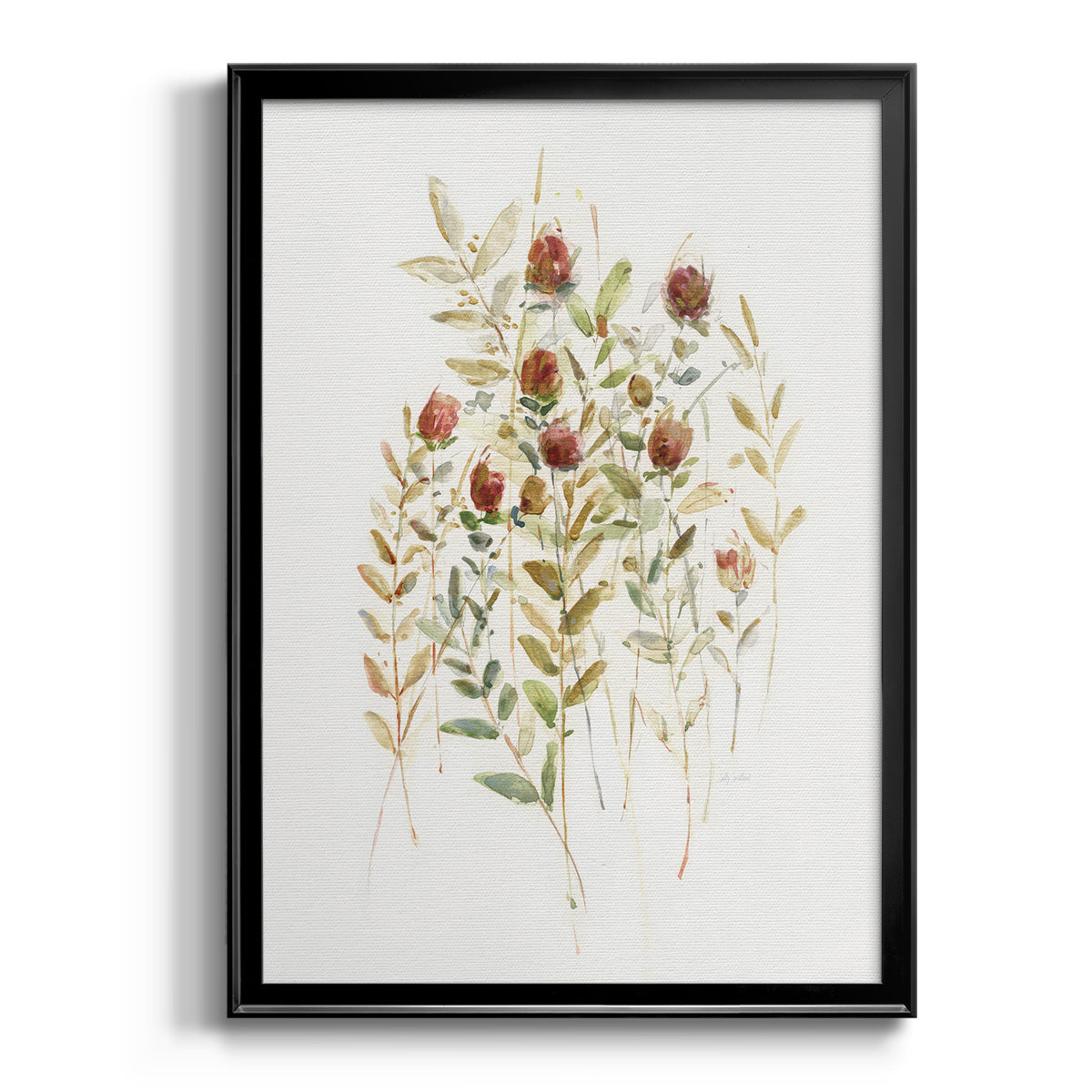 Wildflower Breeze II Premium Framed Print - Ready to Hang