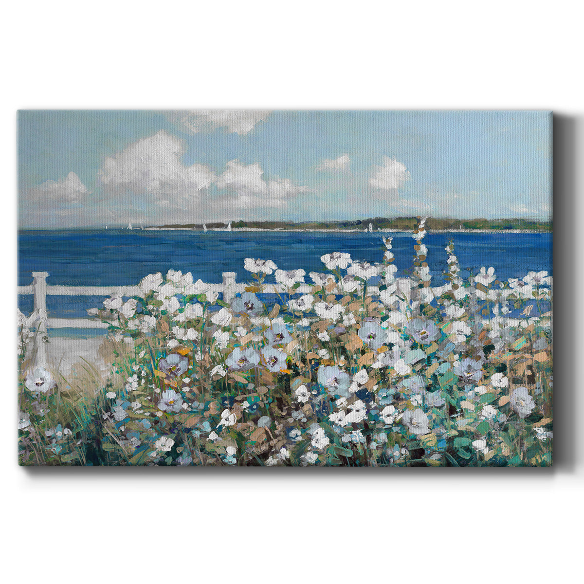 Bayside Garden - Canvas Art Print