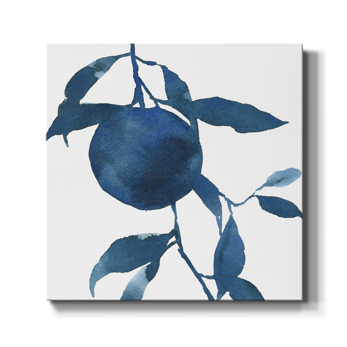 Indigo Oranges II - Canvas Art Print