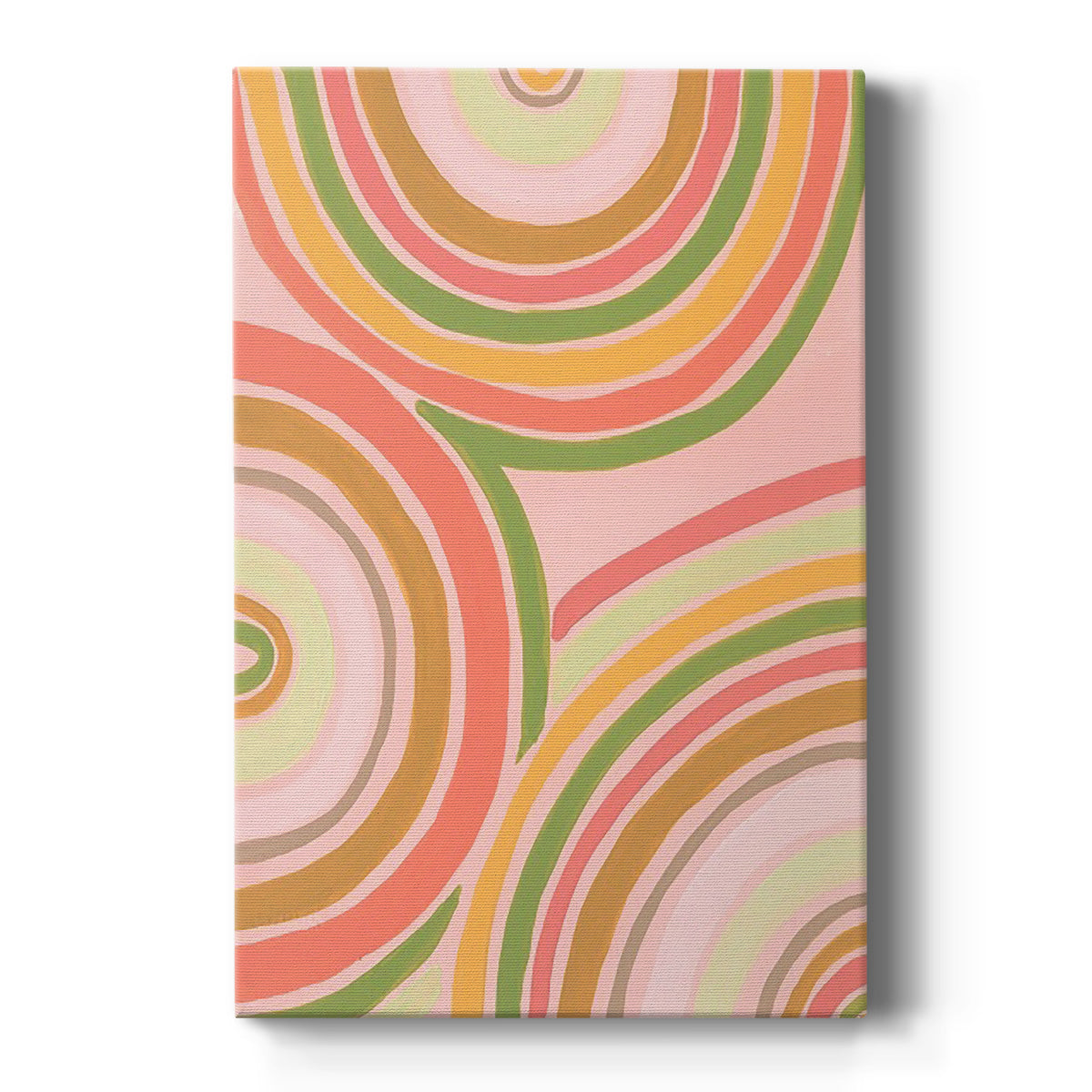 Abstract Rainbow II Premium Gallery Wrapped Canvas - Ready to Hang