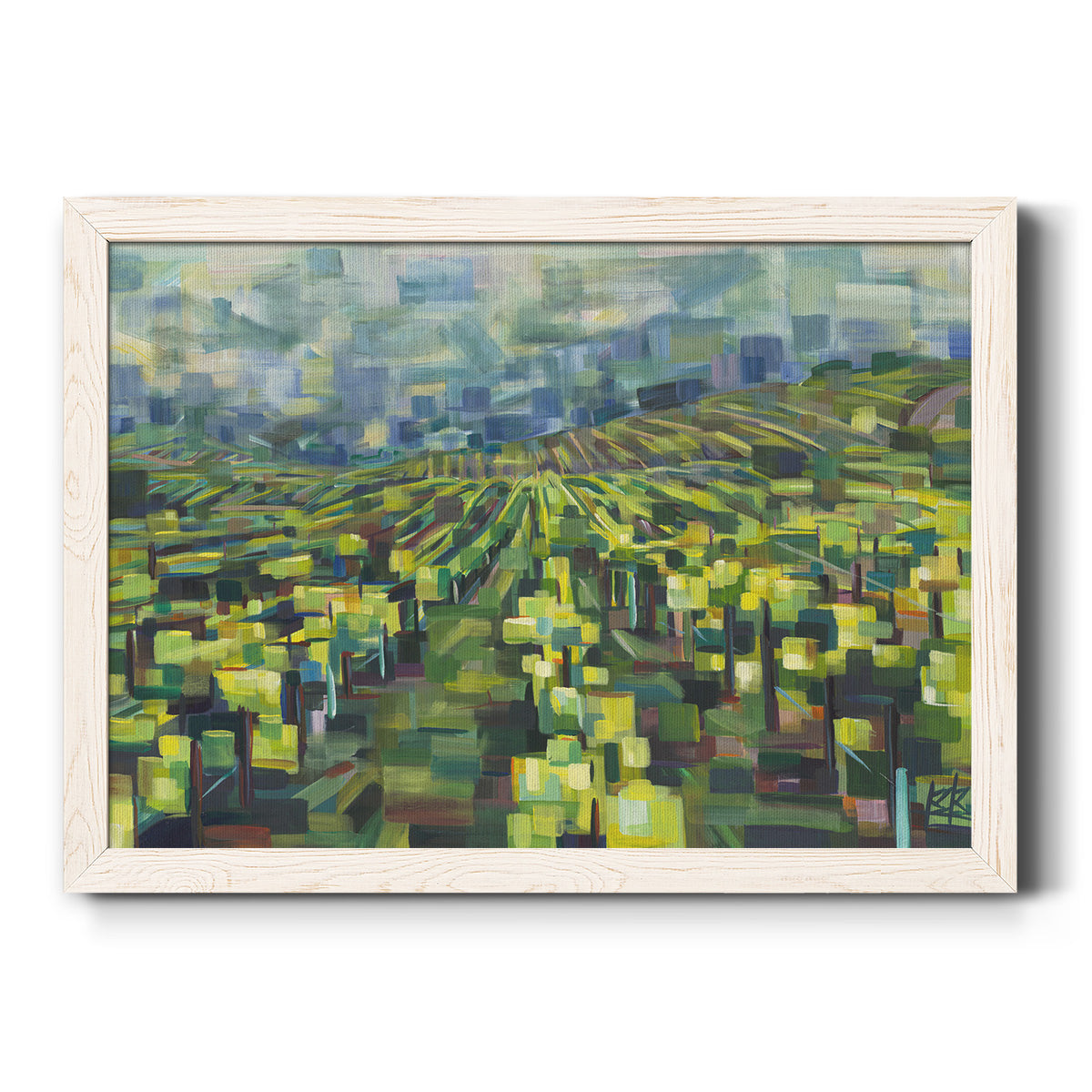 Yellow Grapevines Forever-Premium Framed Canvas - Ready to Hang