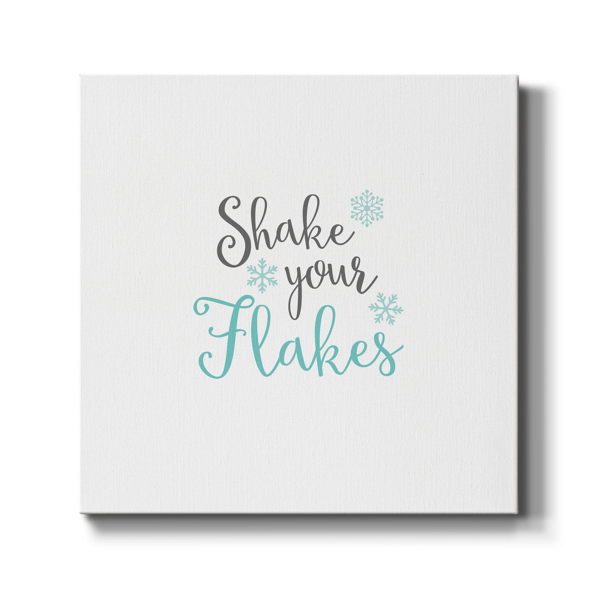 Shake Your Flakes - Canvas Art Print