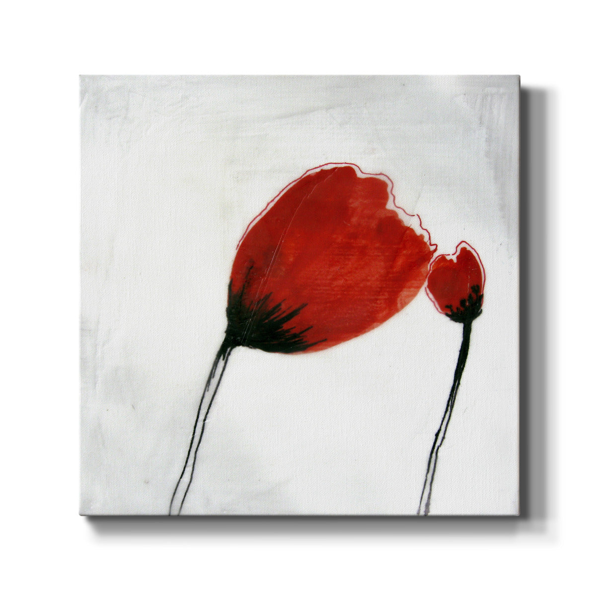 Red Drops IV - Canvas Art Print