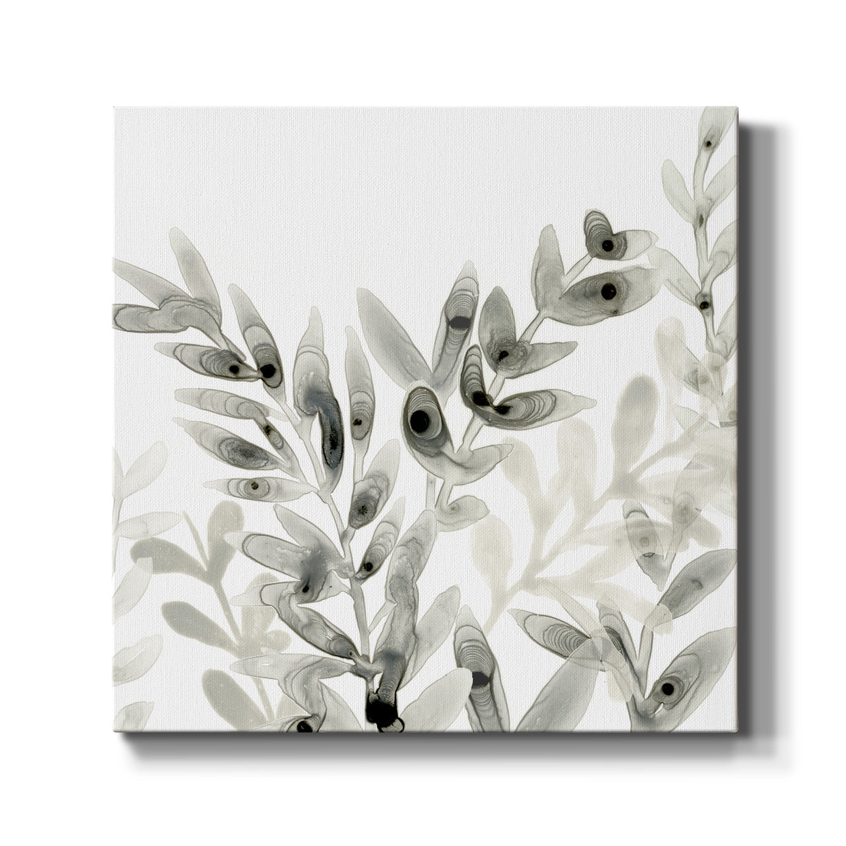 Watermark Foliage II - Canvas Art Print