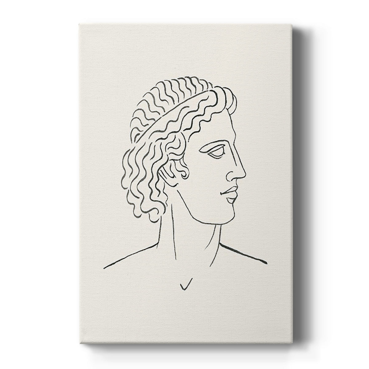 Greek Busts I - Canvas Art Print