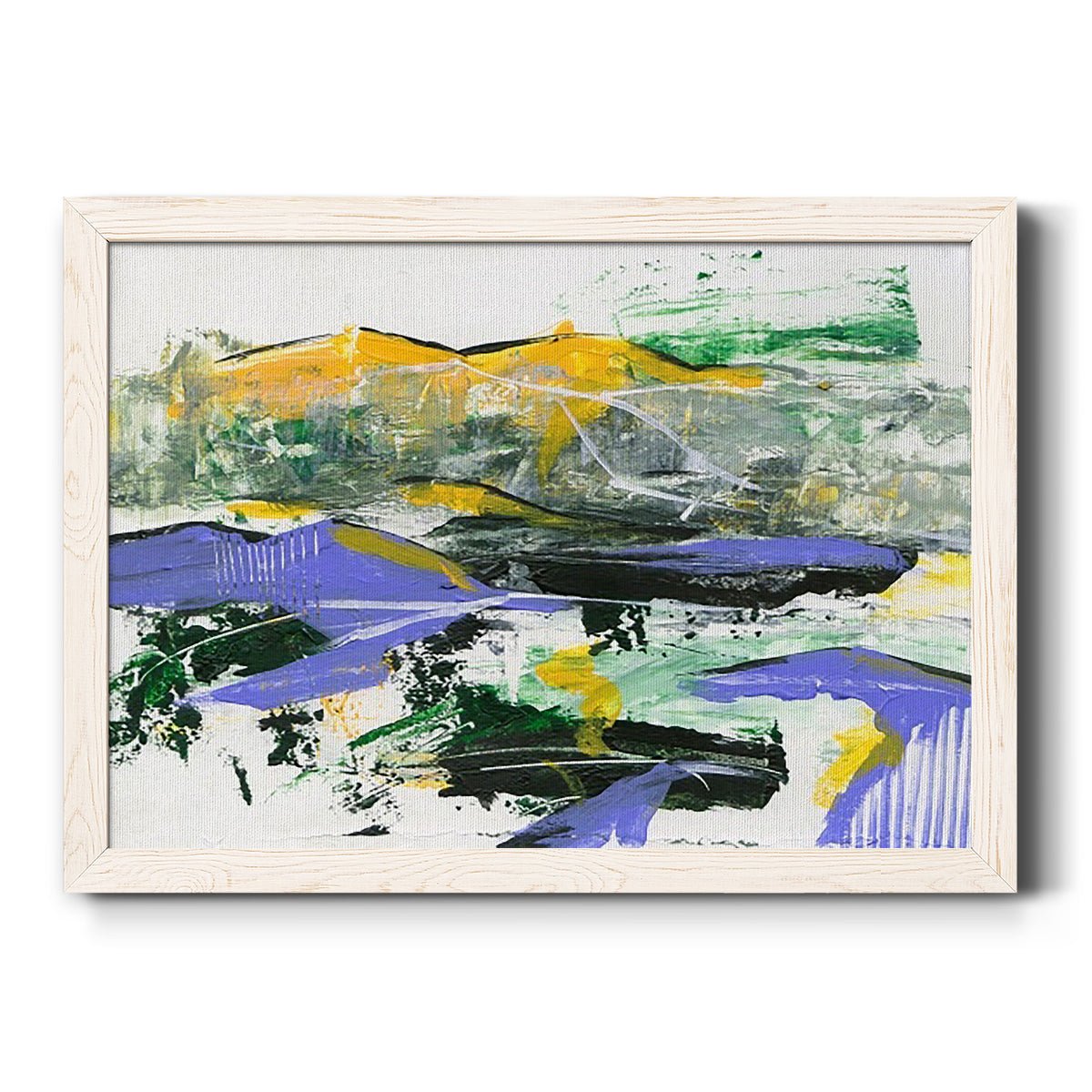 Silent Mountain III-Premium Framed Canvas - Ready to Hang