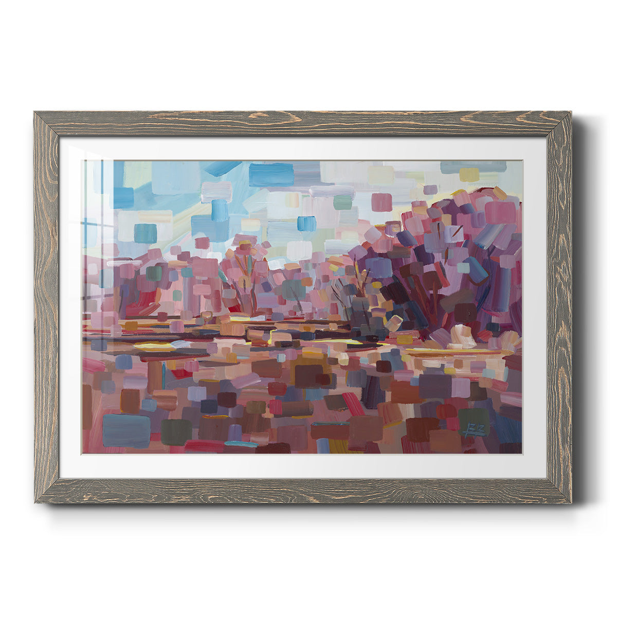 Pretty in Pink-Premium Framed Print - Ready to Hang