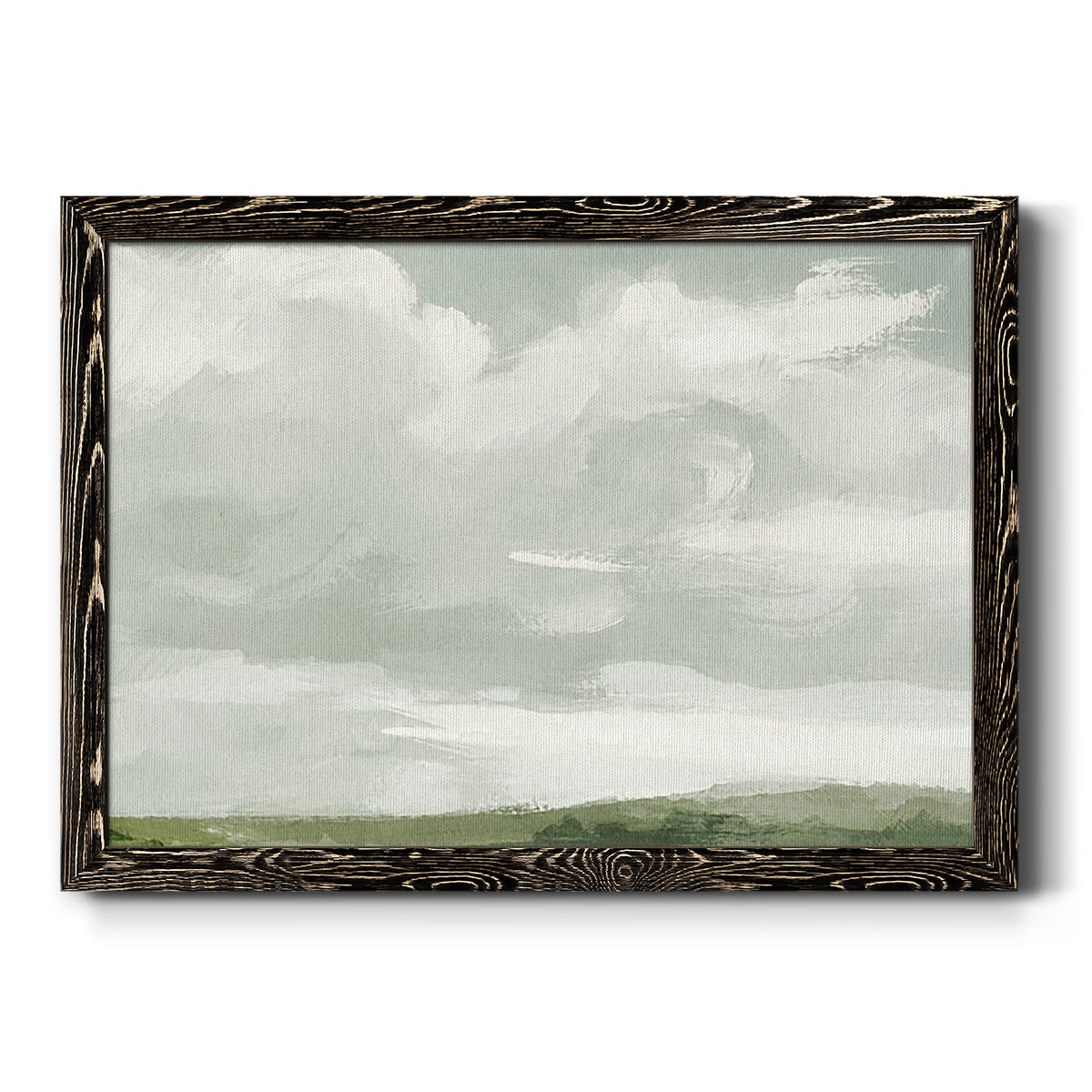 Gray Stone Sky III-Premium Framed Canvas - Ready to Hang