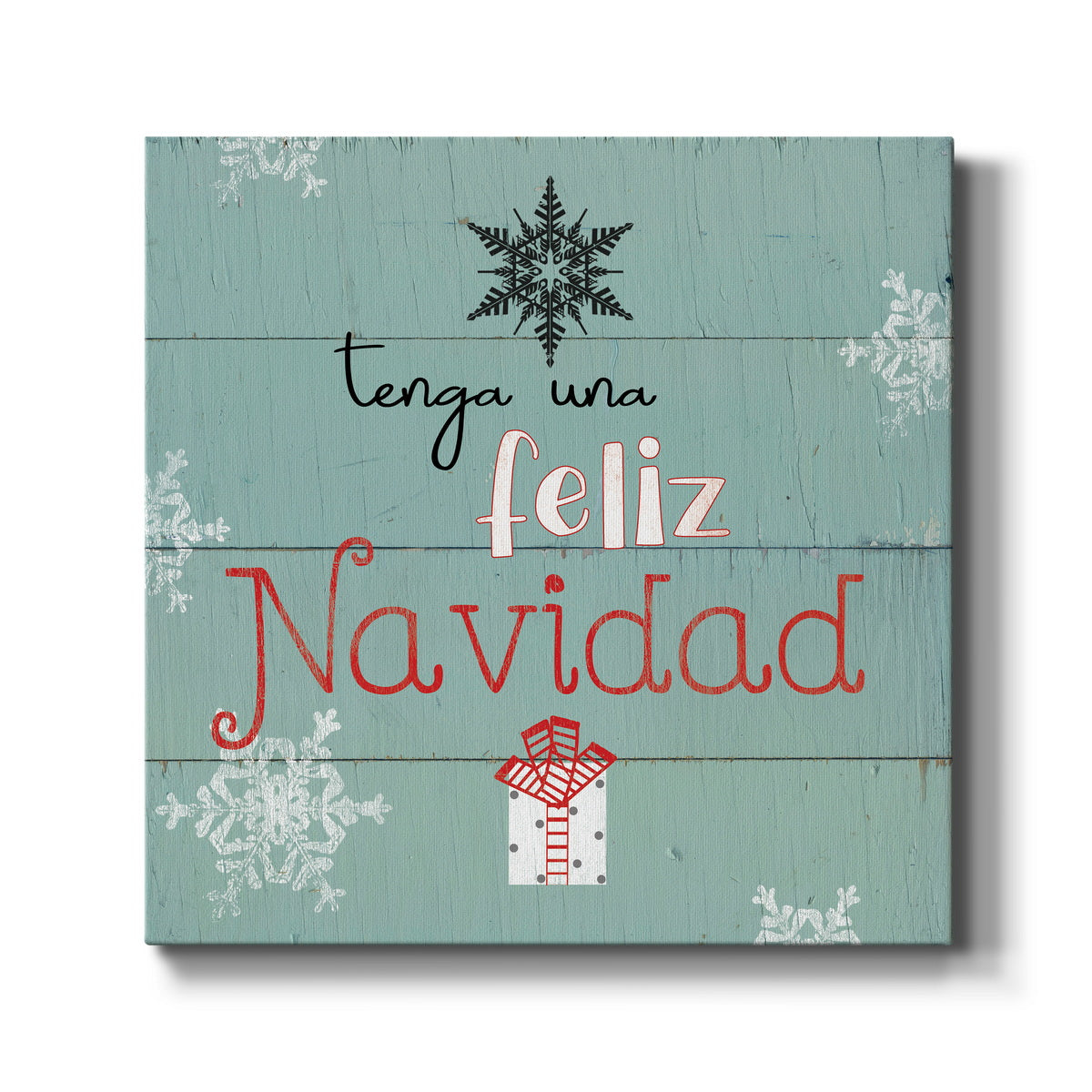 Feliz Navidad - Canvas Art Print
