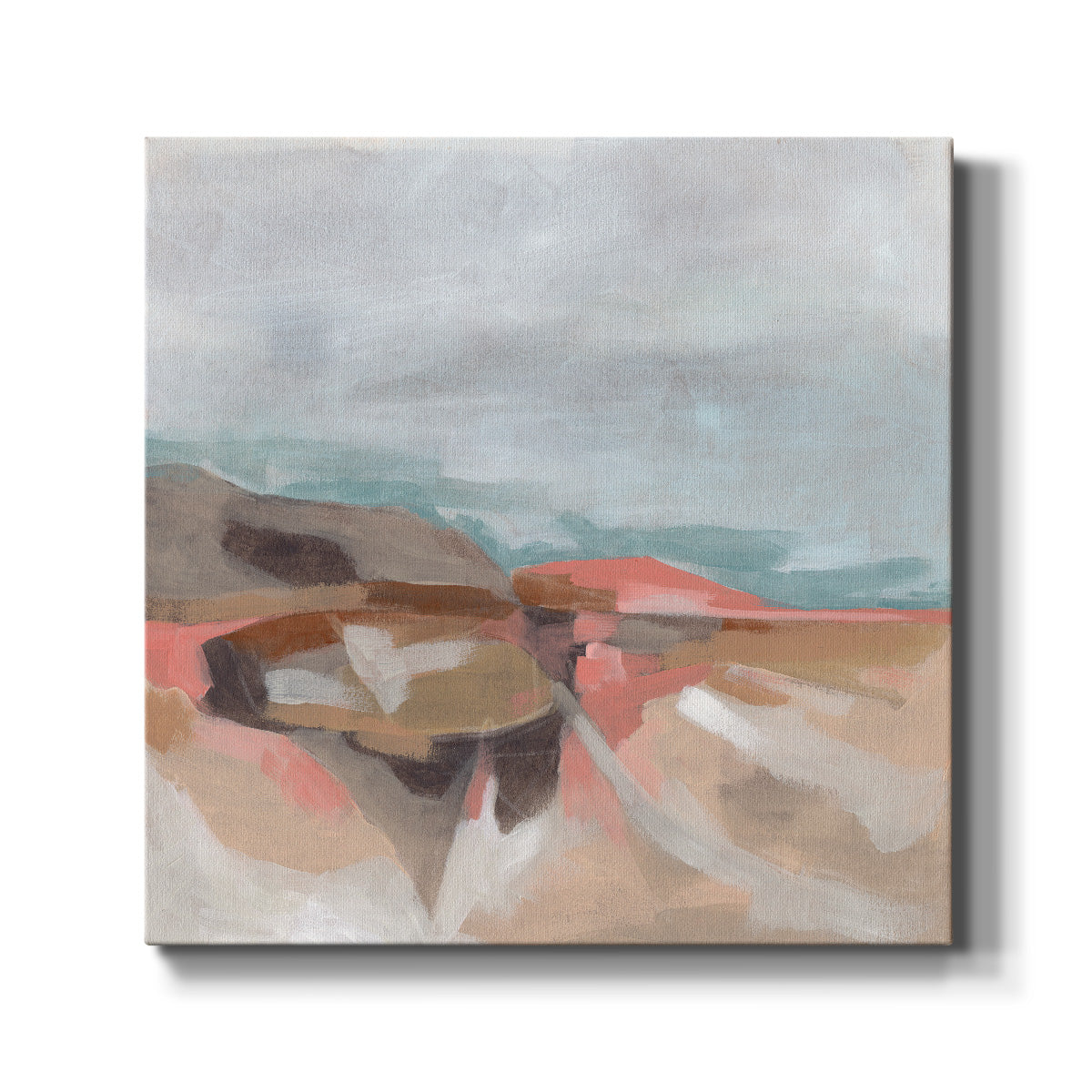 Tectonic Plateau I - Canvas Art Print
