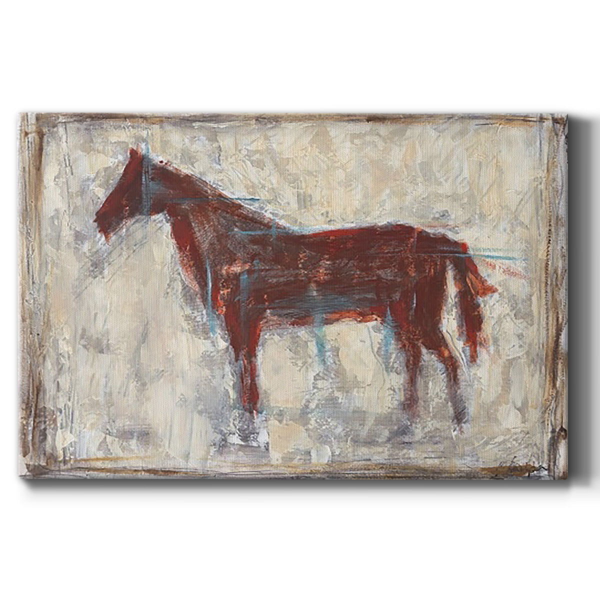 Iron Equine I Premium Gallery Wrapped Canvas - Ready to Hang