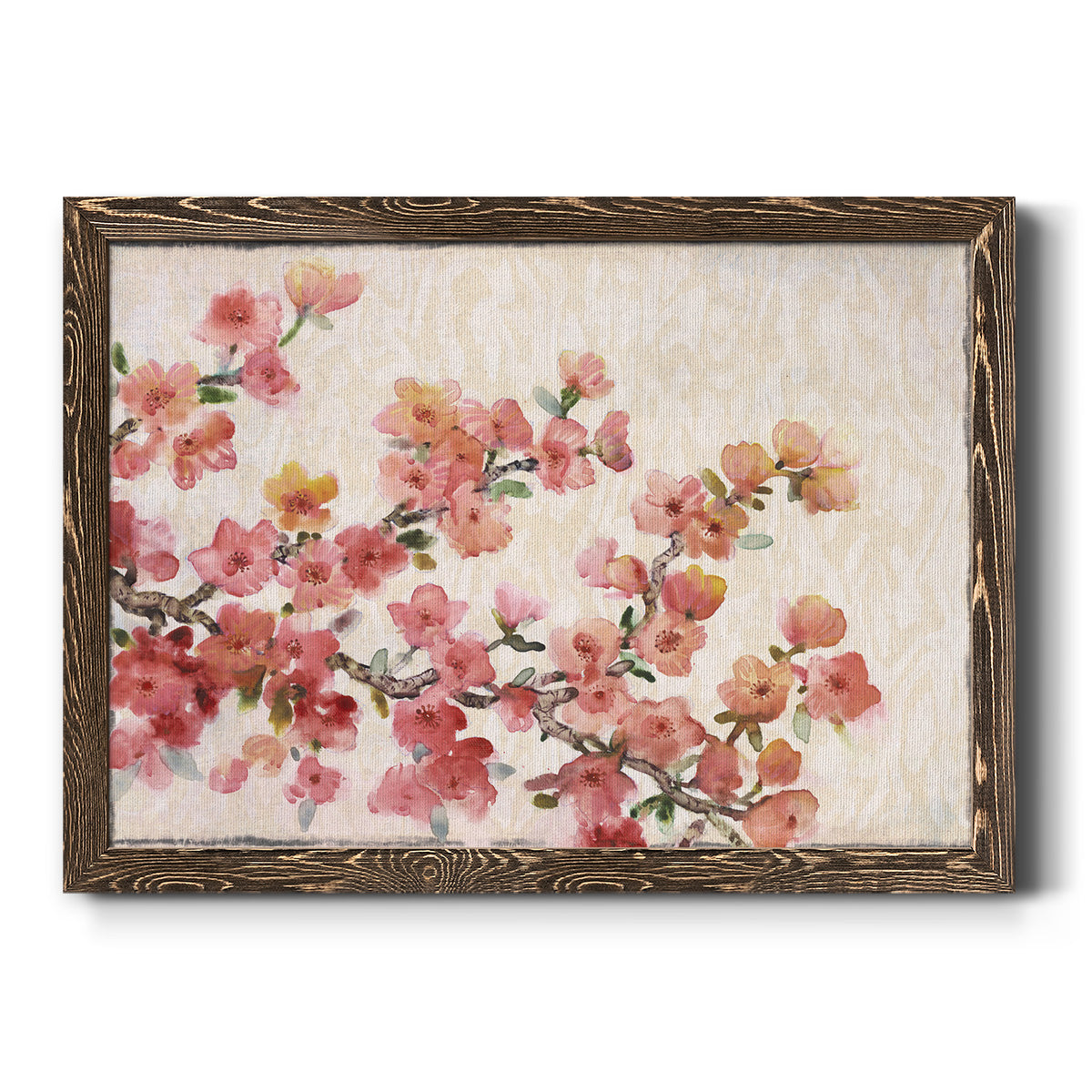 Cherry Blossom Composition II-Premium Framed Canvas - Ready to Hang
