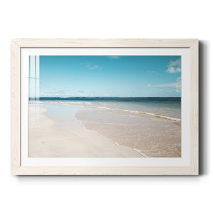 Sugar Sand Beach-Premium Framed Print - Ready to Hang