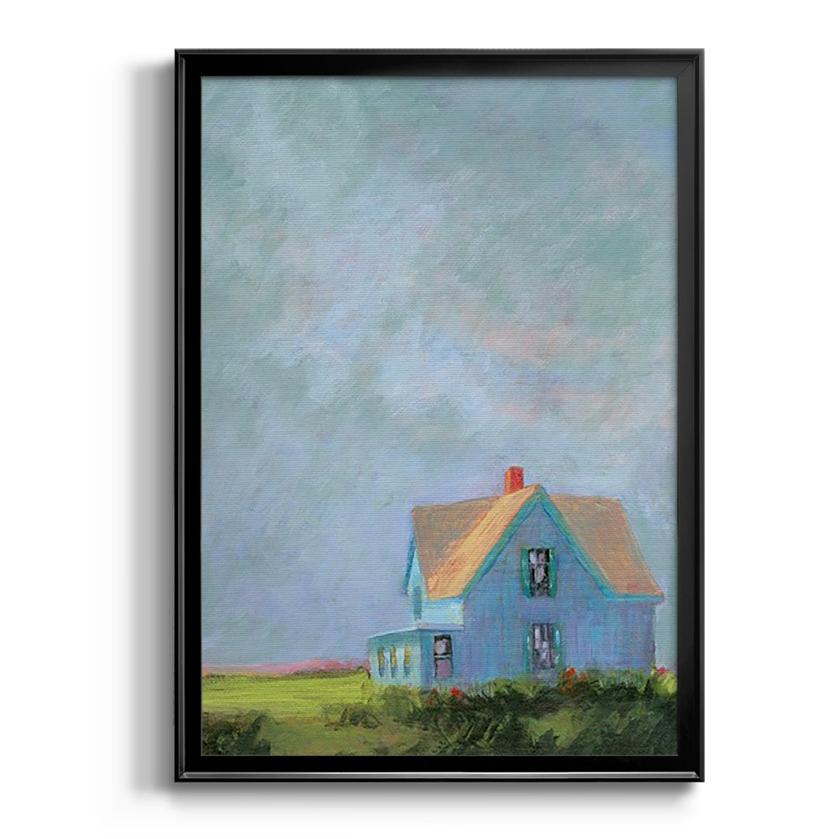 Blue Cape Premium Framed Print - Ready to Hang