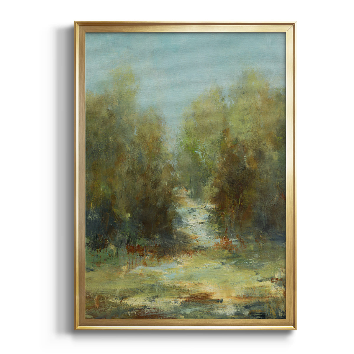 A Walk In The Woods Premium Framed Print - Ready to Hang