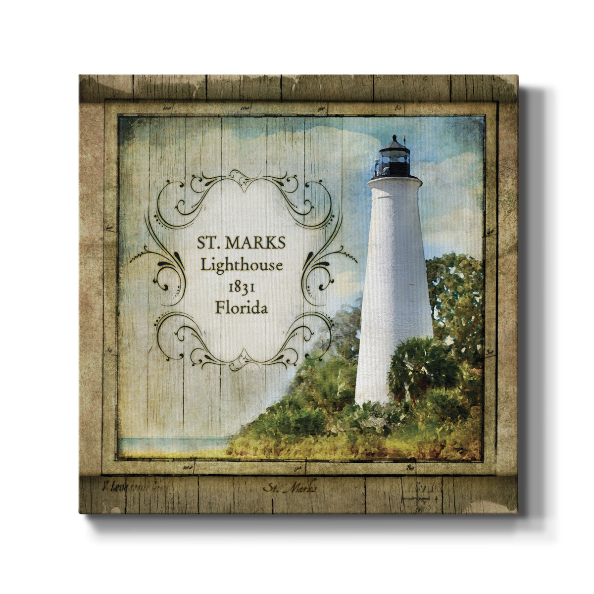 Florida Lighthouse XII-Premium Gallery Wrapped Canvas - Ready to Hang