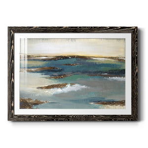 Coastal Bluffs-Premium Framed Print - Ready to Hang