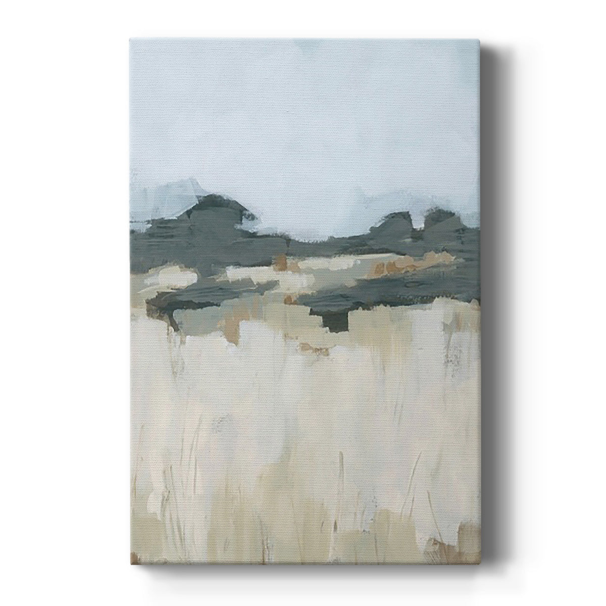 Brushstroke Badlands II Premium Gallery Wrapped Canvas - Ready to Hang
