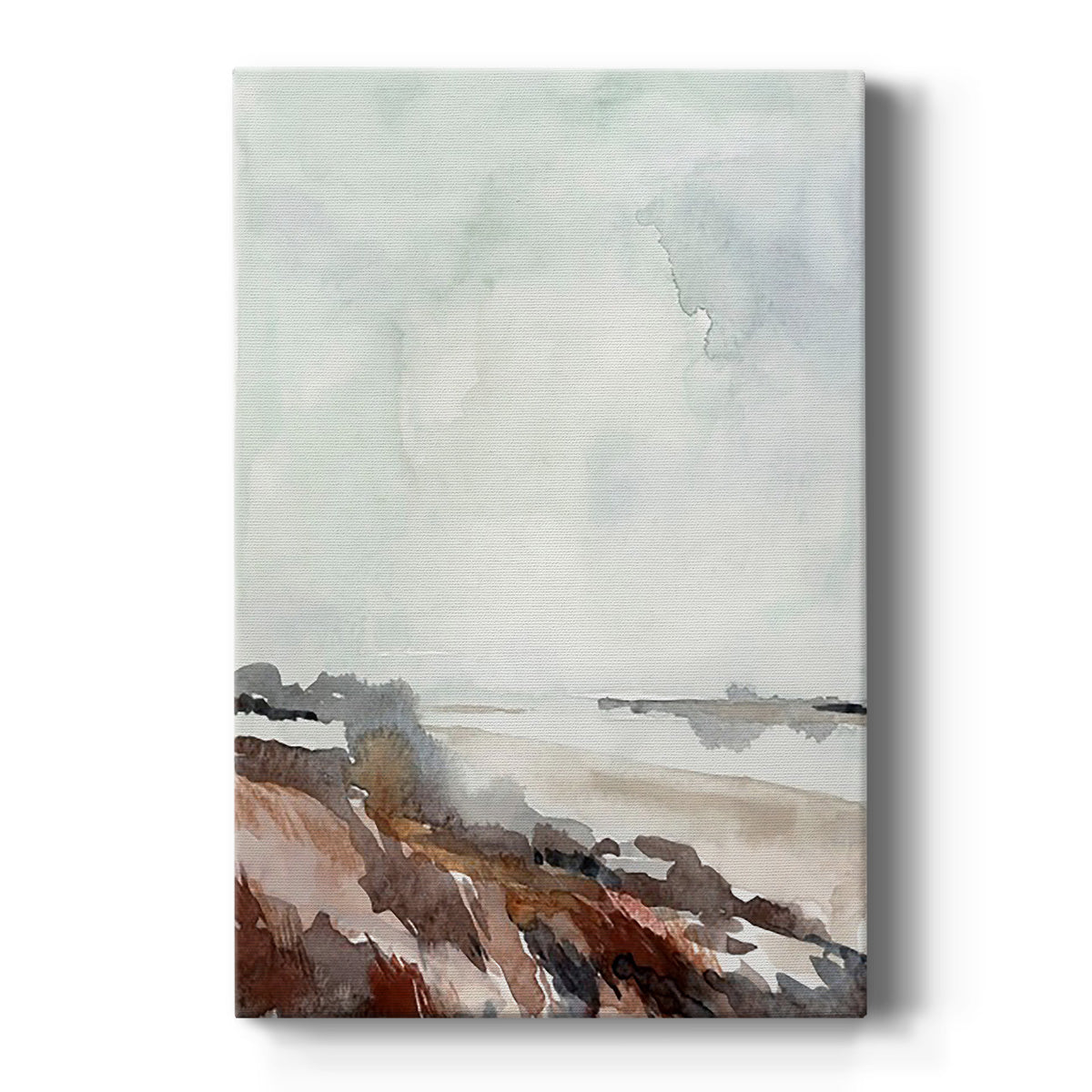 Coastal Inlet Study II Premium Gallery Wrapped Canvas - Ready to Hang
