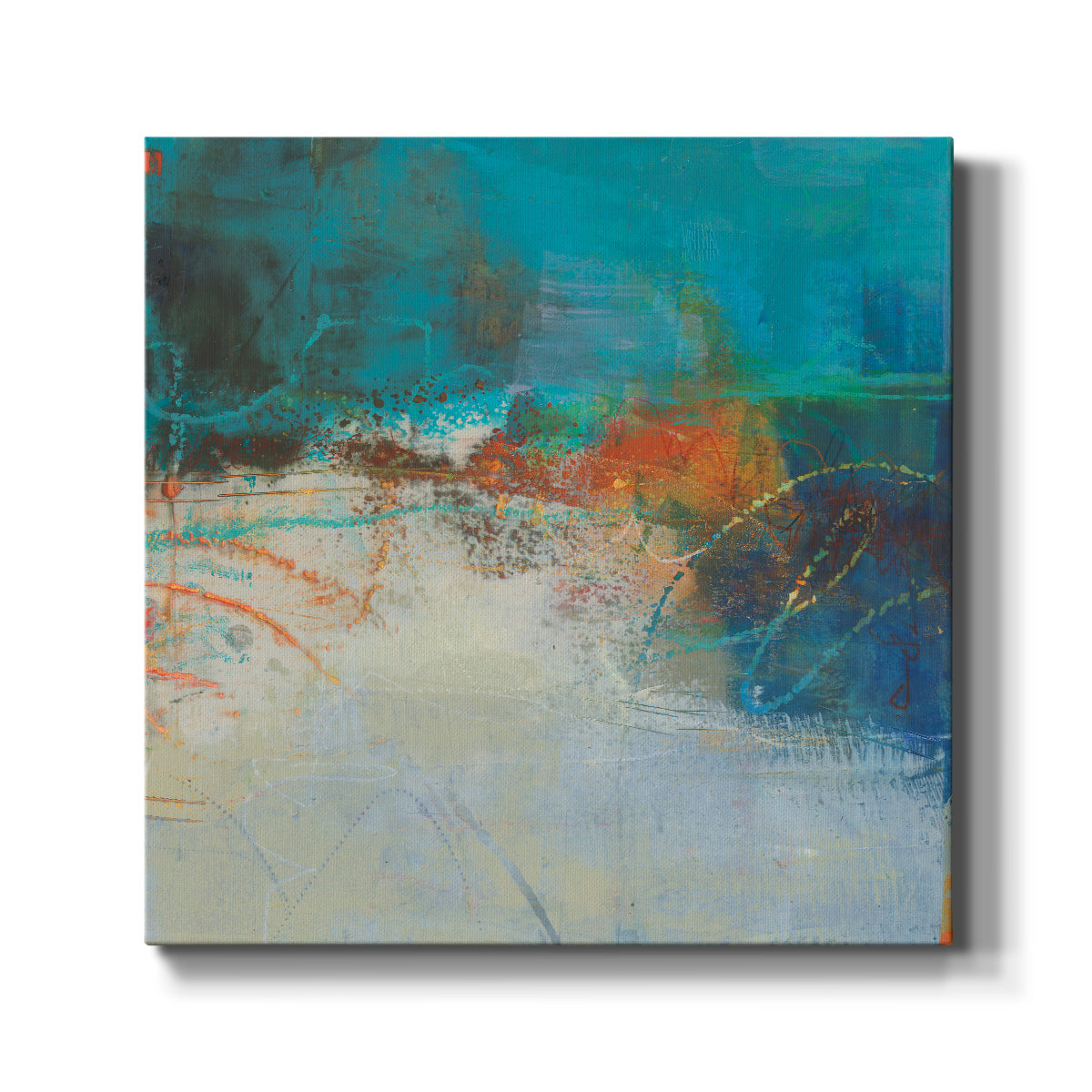 Keek I-Premium Gallery Wrapped Canvas - Ready to Hang