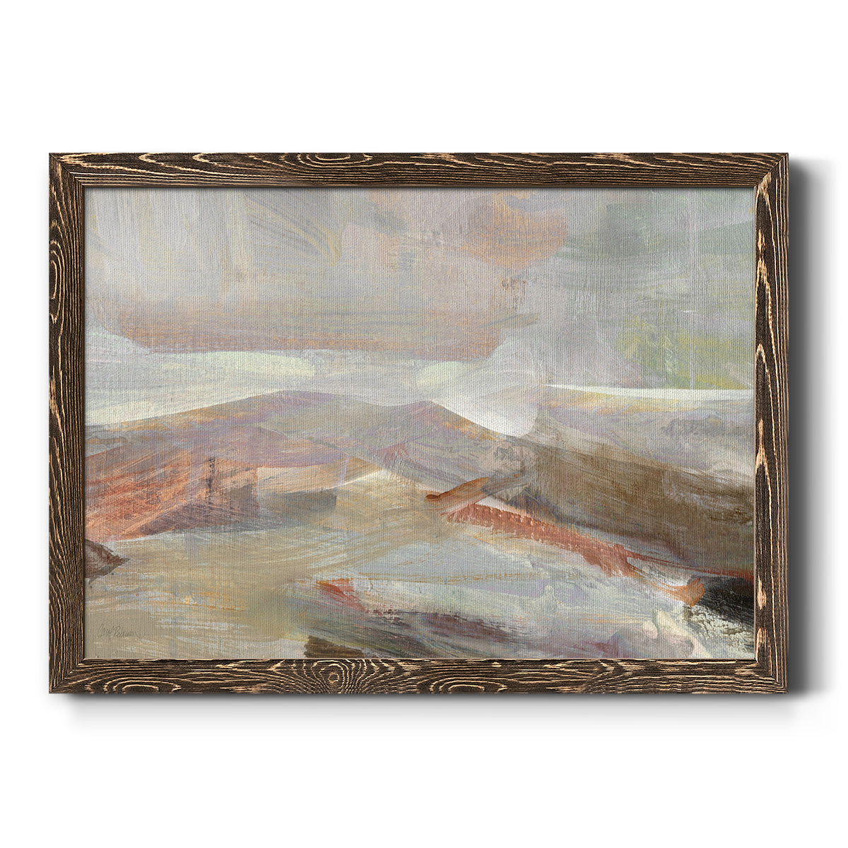 Distant Canyon-Premium Framed Canvas - Ready to Hang