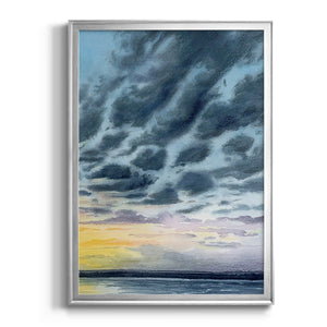 Anastasia Island Sunset II Premium Framed Print - Ready to Hang