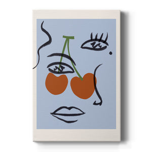 Cherry Baby I Premium Gallery Wrapped Canvas - Ready to Hang