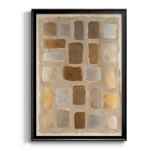 Sand Shaped I Premium Framed Print - Ready to Hang