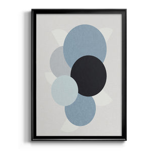 Shapely Blues II Premium Framed Print - Ready to Hang