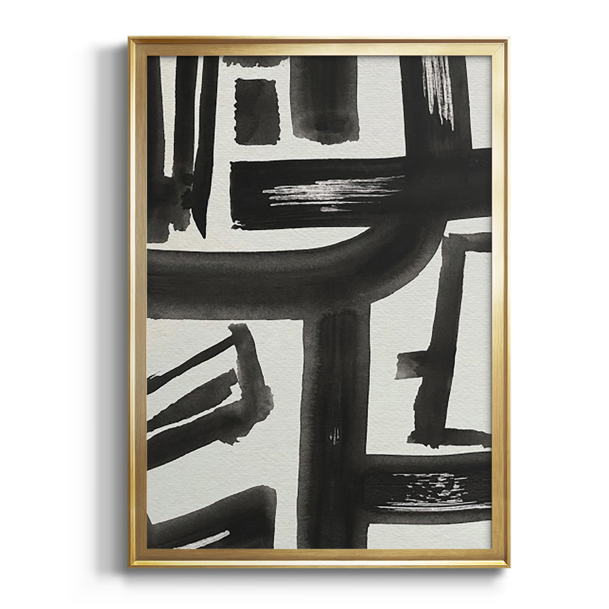 Inkwell Intersect II Premium Framed Print - Ready to Hang